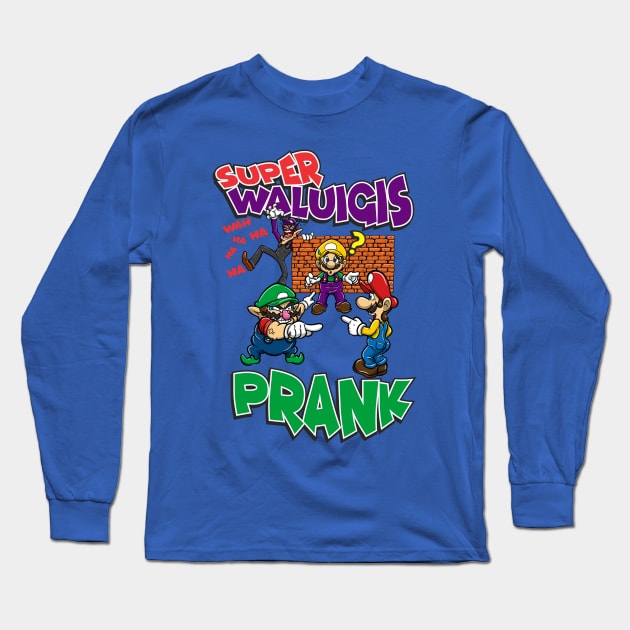 Best Prank Long Sleeve T-Shirt by Variart Studios